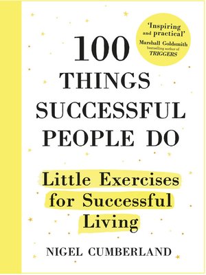 cover image of 100 Things Successful People Do